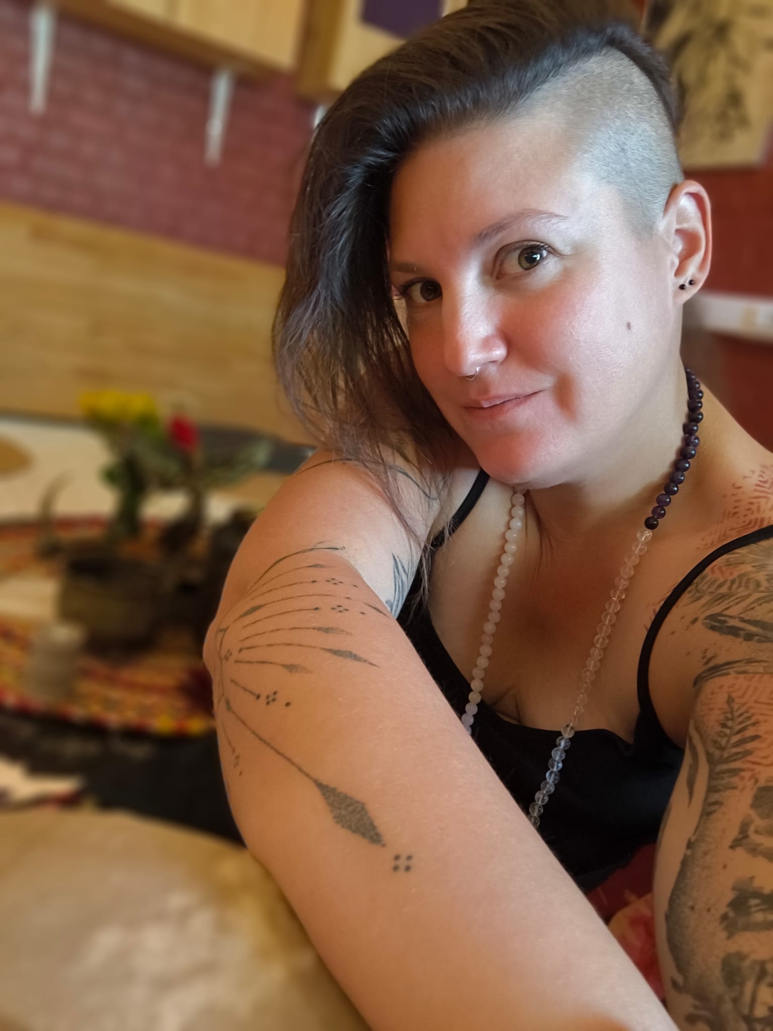 Morgane Verschoren, créatrice de Tani'r Völva. Gardienne de cercle