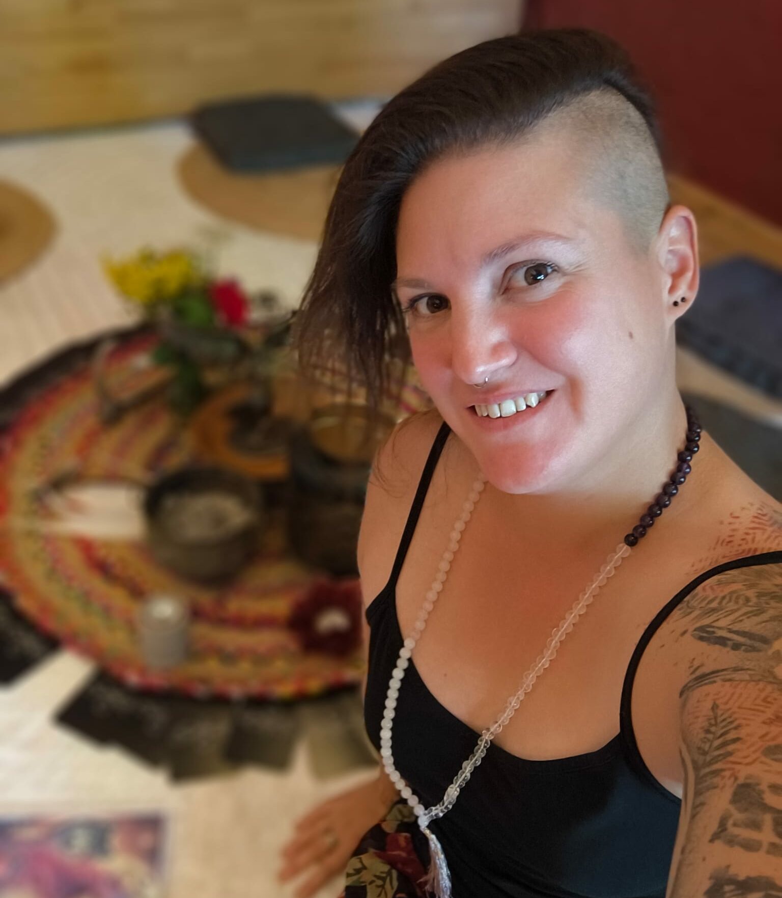 Morgane Verschoren, créatrice de Tani'r Völva. Gardienne de cercle
